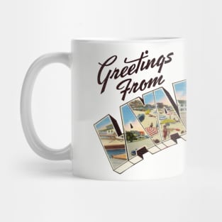 Greetings from Lavallette New Jersey Mug